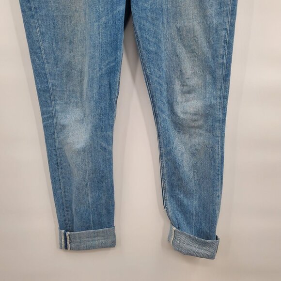 Reformation High Waisted Light Faded Jeans Denim Pants Women Size 30 Faded Wash - Picture 3 of 14